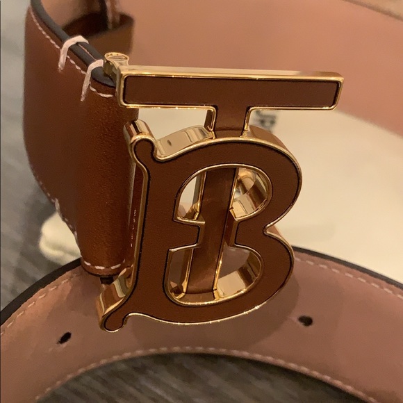✨✨SOLD!SOLD!✨✨Burberry Monogram Motif Leather Belt - Picture 6 of 10
